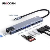  CŸ 8in1 LANƮ HDMI Ƽ USB 4K ̷  PD 87W   ˷̴ TCH-L60