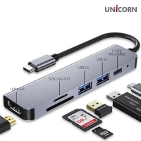  CŸ 6in1 HDMI ̷ Ƽ PD100W   TH-601C (110mm x 27mm x 10mm / ̺  145mm / 20g)